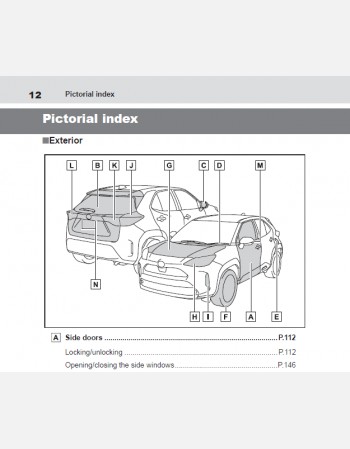 toyota yaris cross hybrid 2024 owners manual